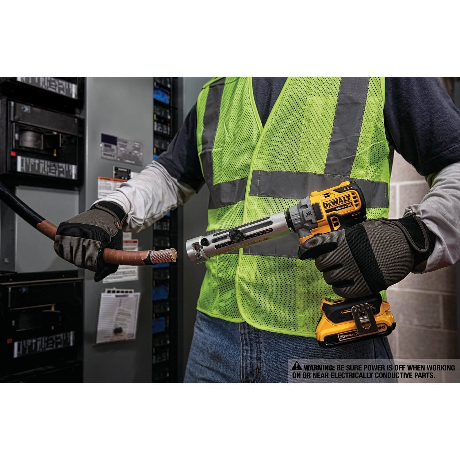 DEWALT DCE151TD1-20V Max Xr Cable Stripper, Cordless Kit DEWALT