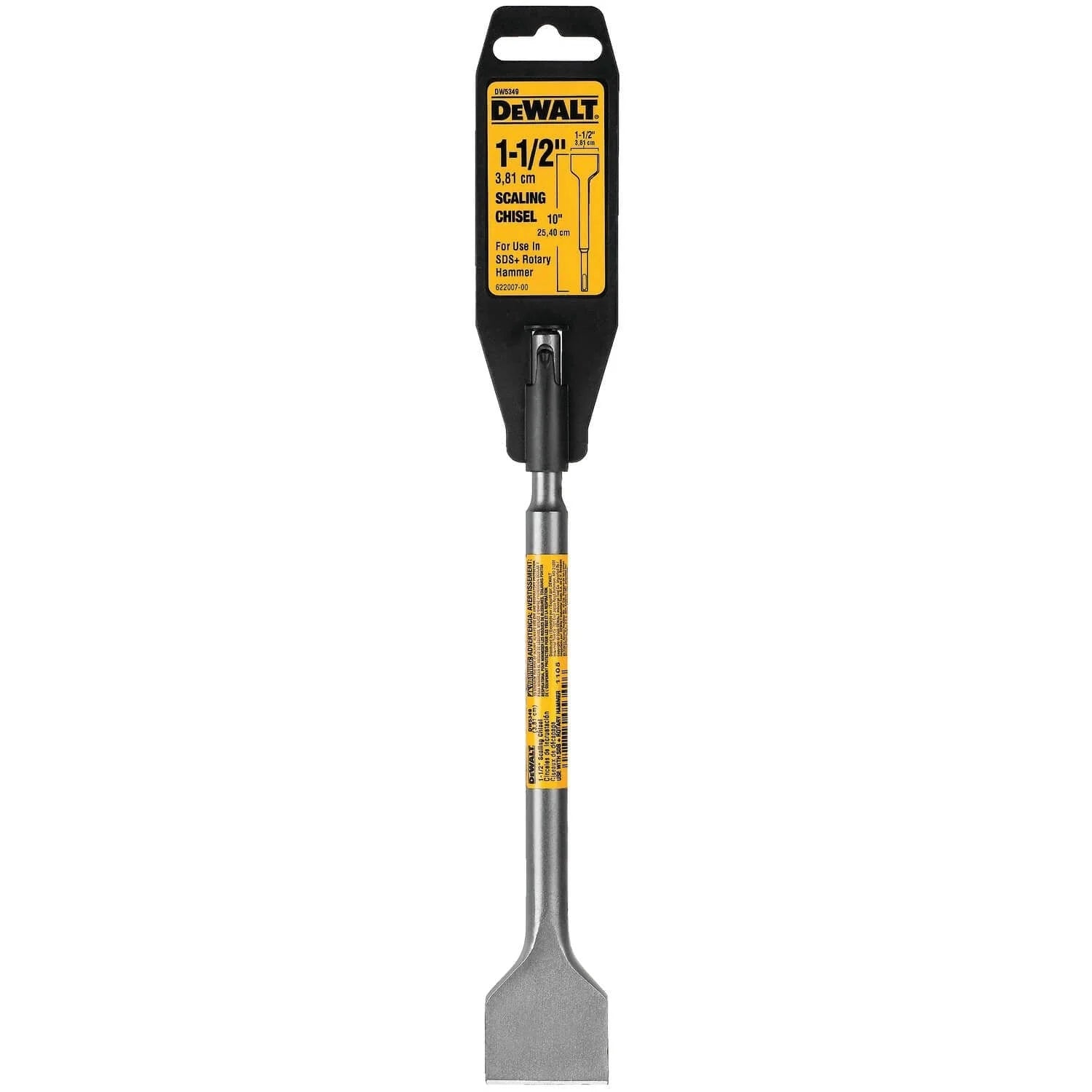 DeWalt DW5349 - SDS Plus 1-1/2" x10" Chisel Bit