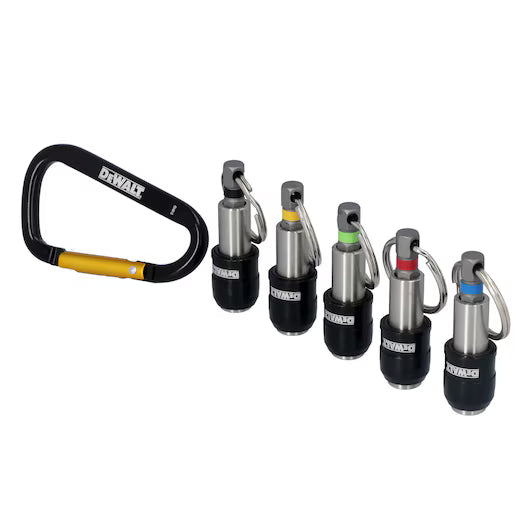 DeWalt DWAFHLDKC5 - Keyring Bit Holder Set