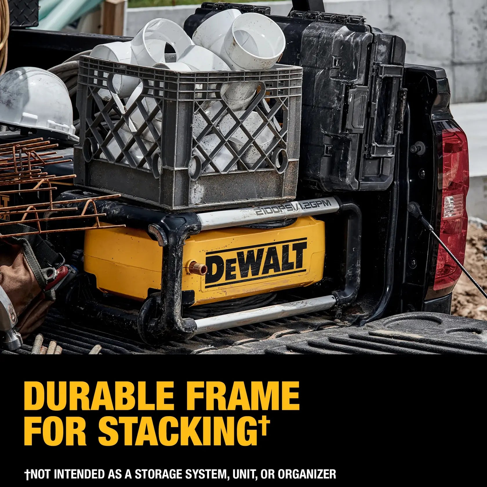 DEWALT DWPW2100 - 2100 PSI 1.2 GPM Electric Jobsite Pressure Washer