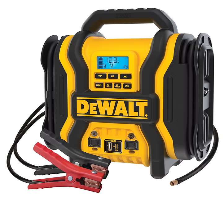 DEWALT DXAEPS14 TYPE 2 - 2000 Peak Amp Jump Starter w/Digital Compressor & Portable Power