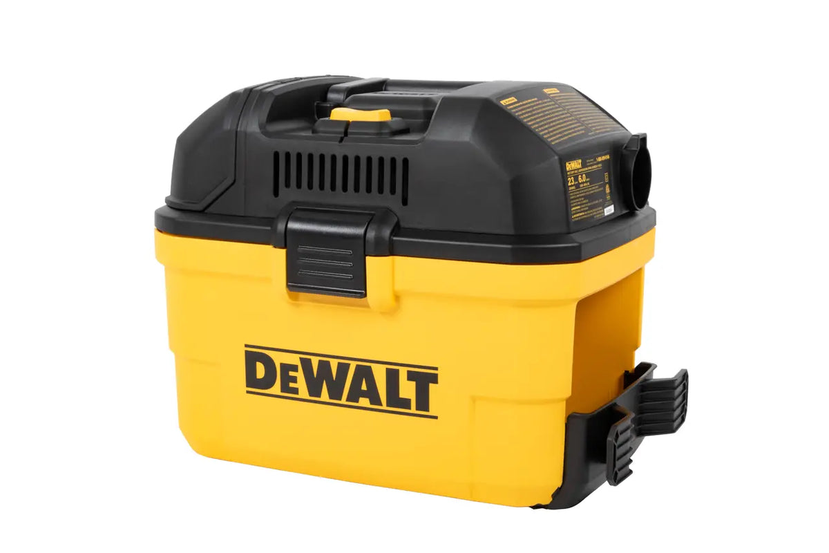 DEWALT DXV06G - 6-Gal Wall-Mounted Wet/Dry Vacuum With Wireless On/Off Control