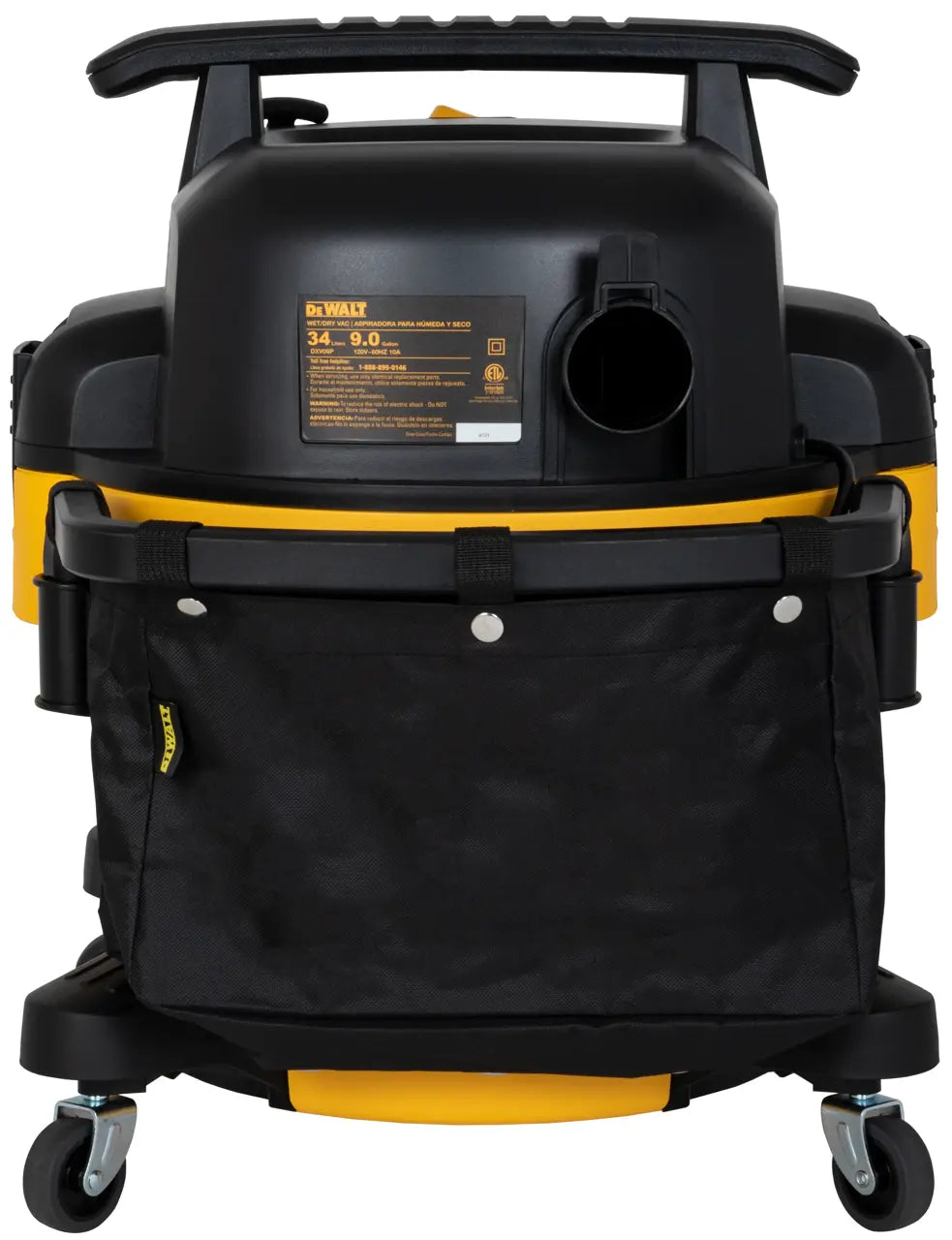 DEWALT DXV09P - 9 Gallon 5 HP Poly Wet Dry Vacuum