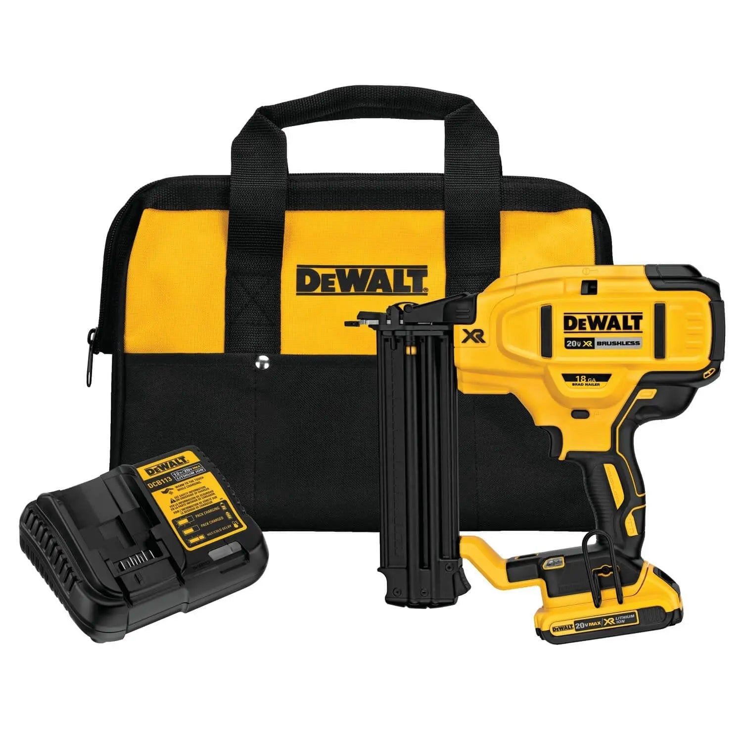 Dewalt DCN680D1- 20V MAX 18GA BRAD NAILER KIT - Wise Line Tools