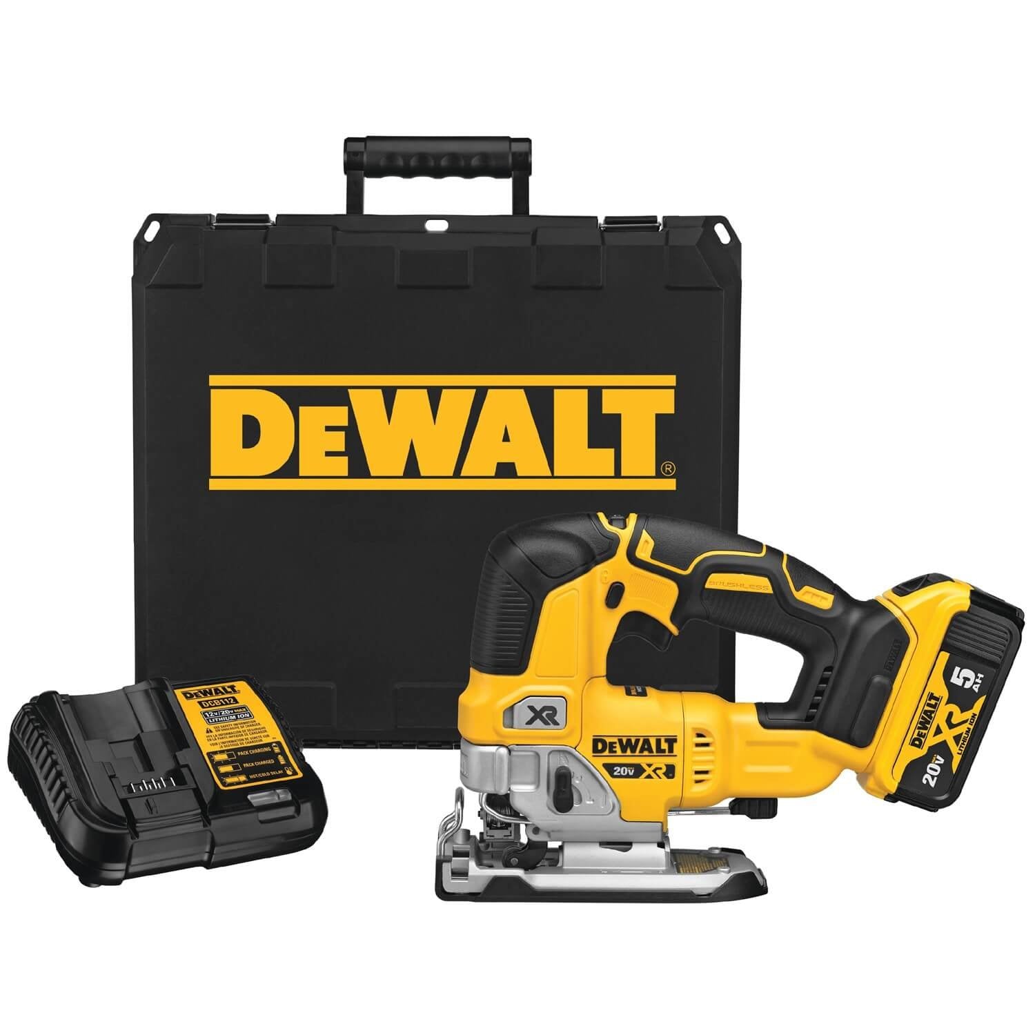 Dewalt DCS334P1 -  20V MAX XR JIGSAW KIT (5.0Ah) DEWALT