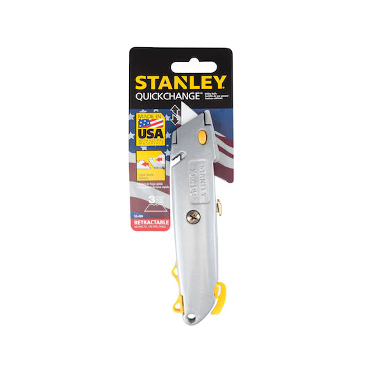 Stanley 10-499 - 6-3/8 in Quick Change Retractable Utility Knife