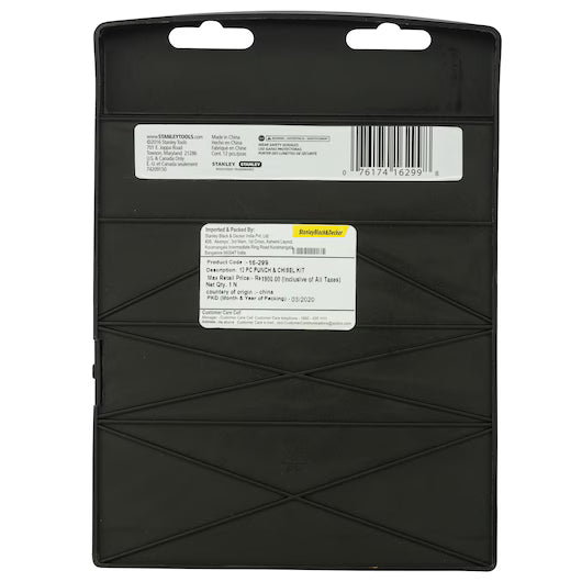 STANLEY 16-299 - 12 pc Punch & Chisel Kit