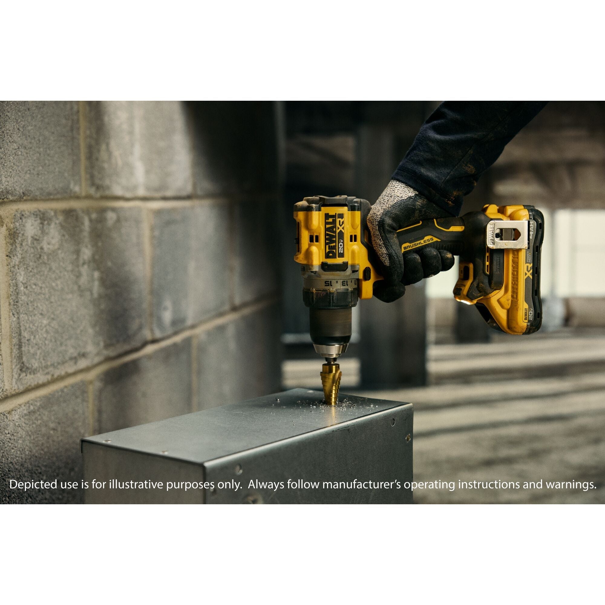 DEWALT DCD801B – DEWALT 20V MAX* XR® Brushless Cordless 1/2 in. Drill/Driver (Tool Only) DEWALT