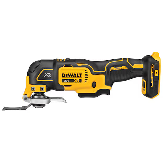DeWalt DCS356B - 20V MAX* XR® Brushless Cordless 3-Speed Oscillating Multi-Tool (Tool Only)