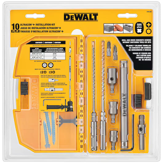 DeWalt DW5366 - ULTRACON®+ SDS Plus Drill Bits