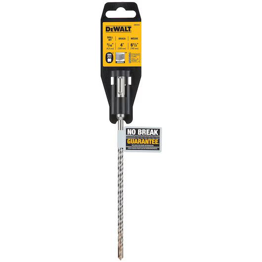 DeWalt DW5403 - 6.5" x 3/16" SDS Plus 2 Cutter Drill Bit