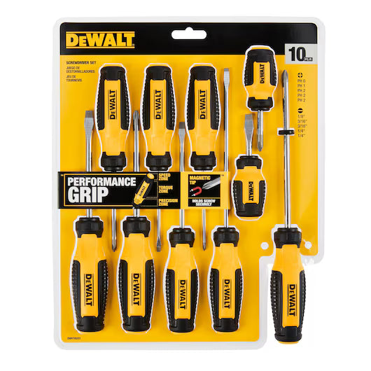 DeWalt DWHT65201 - Screwdriver Set (10 pc)
