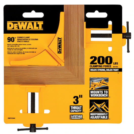 DeWalt DWHT83840 - 90° Corner Clamp