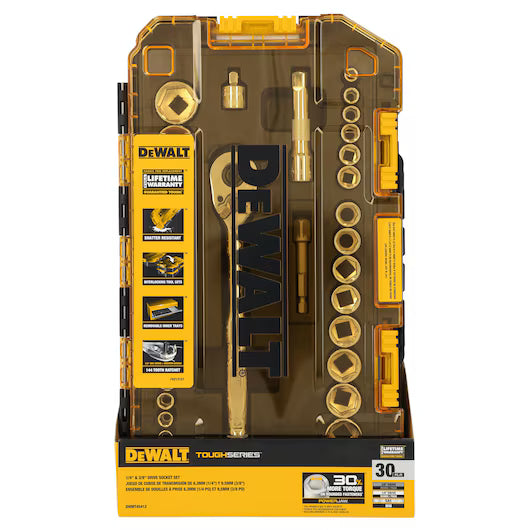 DeWalt DWMT45412 - TOUGHSERIES™ TOUGH BOX 3/8 in. Drive Mechanics Tool Set (30 pc.)