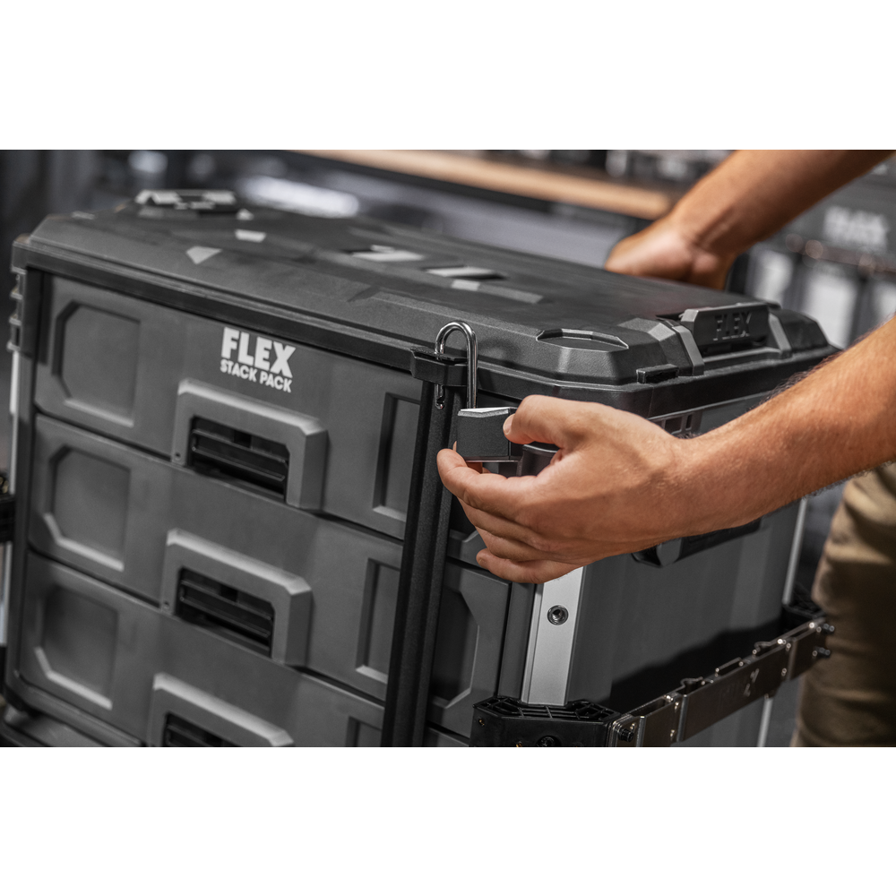 FLEX FS1105 - FLEX STACK PACK™ 3-Drawer Tool Box - Wise Line Tools