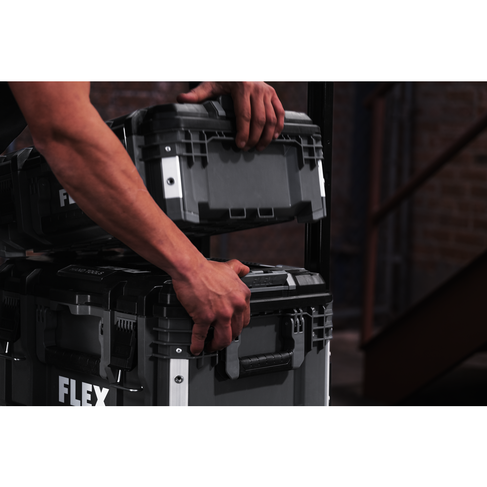 FLEX FSM1101-3 - STACK PACK™ 3-PC. STORAGE SYSTEM - Wise Line Tools