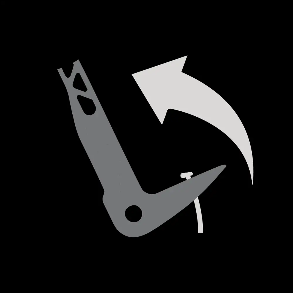 Stiletto TICLW-12 - 11.5" Titanium Claw Bar