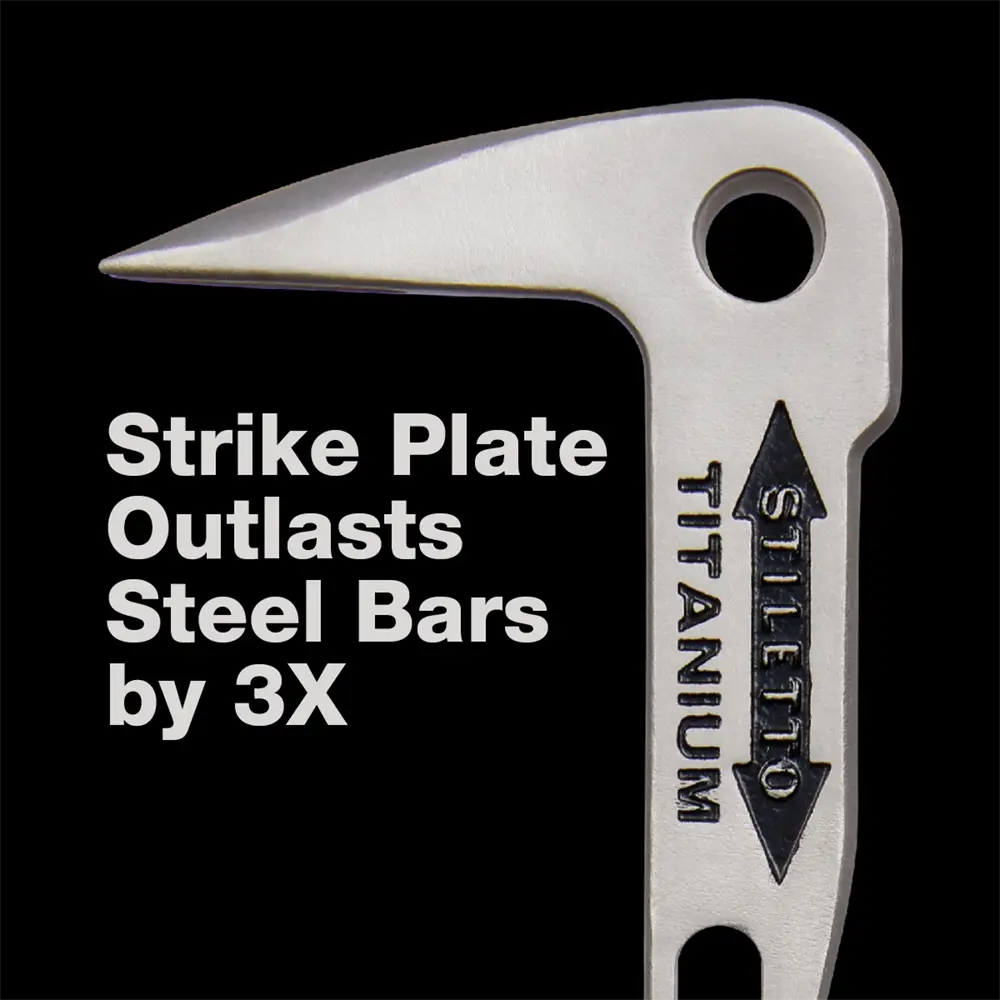 Stiletto TICLW-12 - 11.5" Titanium Claw Bar