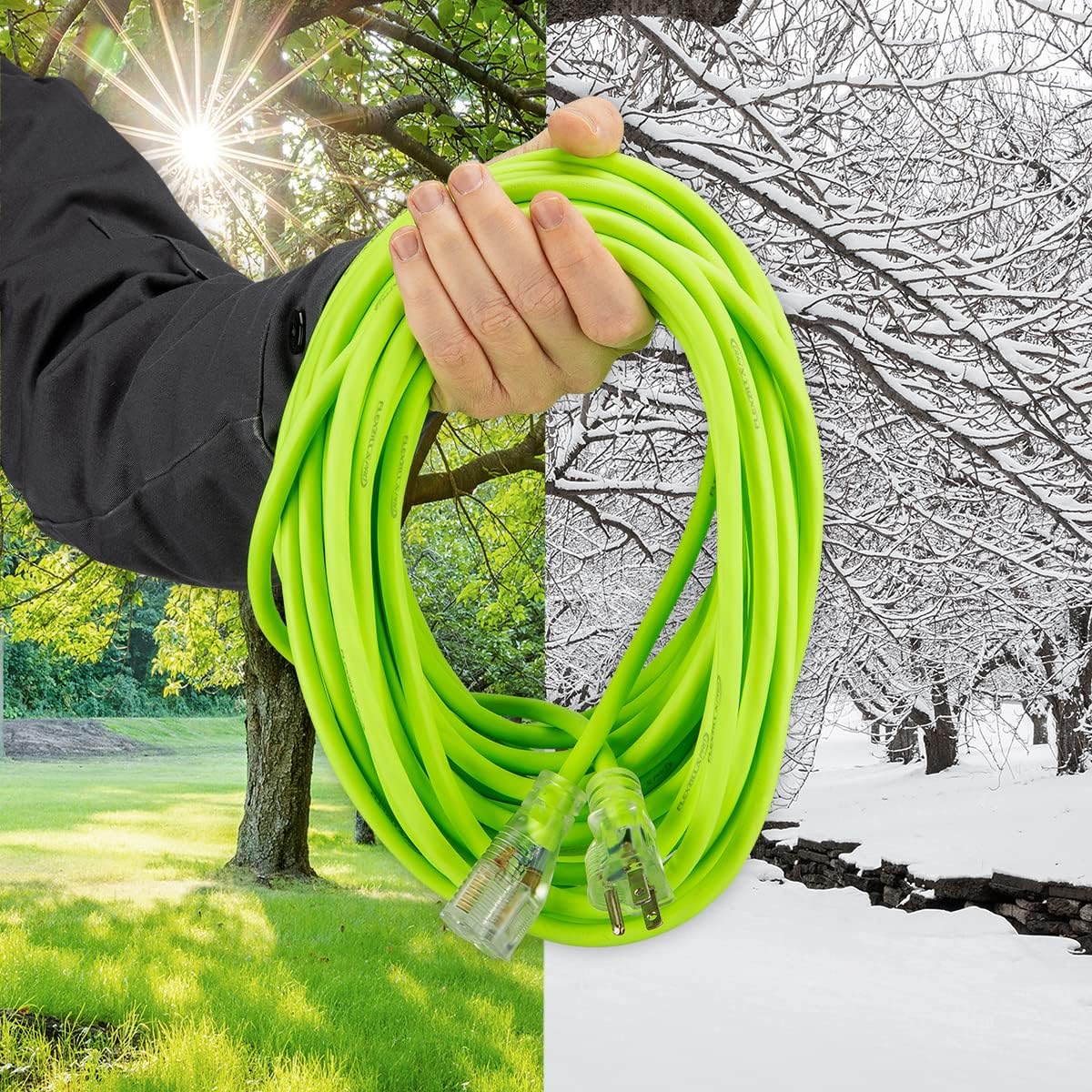 Flexzilla FZ512735 - Pro Extension Cord,  14/3, 100'