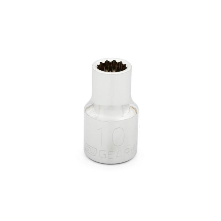 Gearwrench 80745 - 1/2" Drive 12 Point Standard Metric Socket 10mm