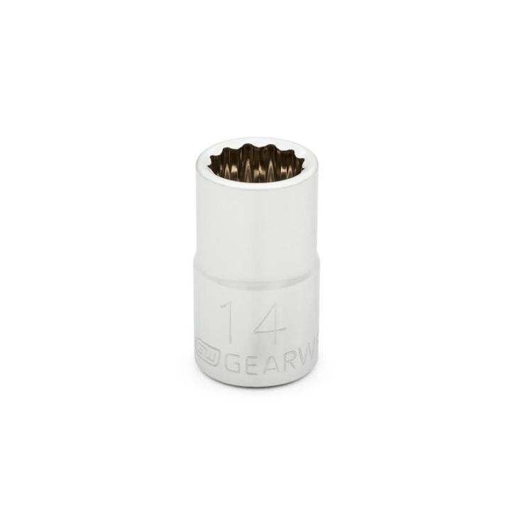 Gearwrench 80749 - 1/2" Drive 12 Point Standard Metric Socket 14mm