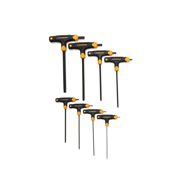 Gearwrench 83520 - 8 Piece Metric Ball End T-Handle Hex Key Set