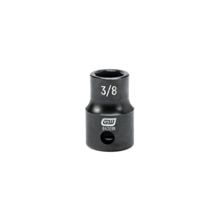 Gearwrench 84301N - 3/8" Drive 6 Point Standard Impact SAE Socket 3/8"