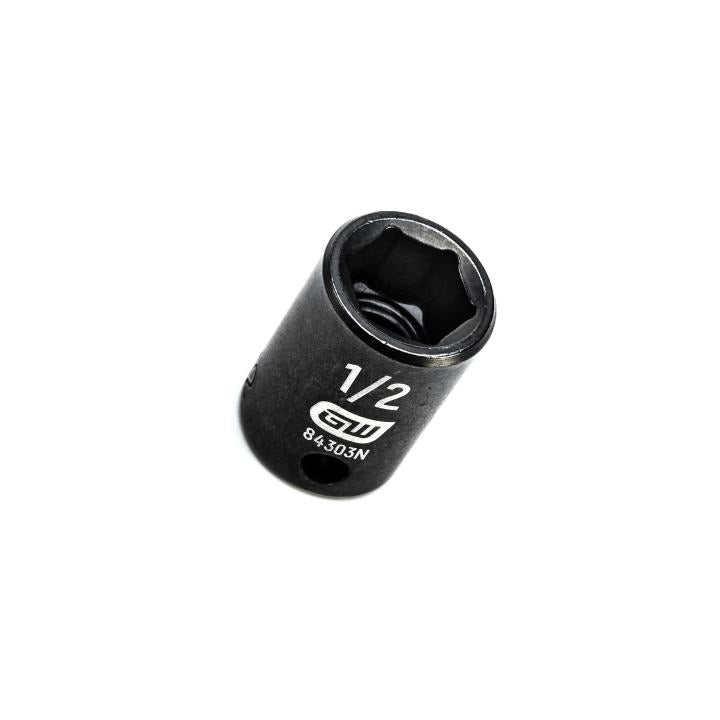 Gearwrench 84303N - 3/8" Drive 6 Point Standard Impact SAE Socket 1/2"