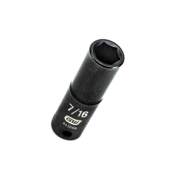 Gearwrench 84324N - 3/8" Drive 6 Point Deep Impact SAE Socket 7/16"