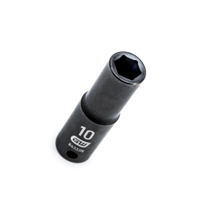 Gearwrench 84333N - 3/8" Drive 6 Point Deep Impact Metric Socket 10mm