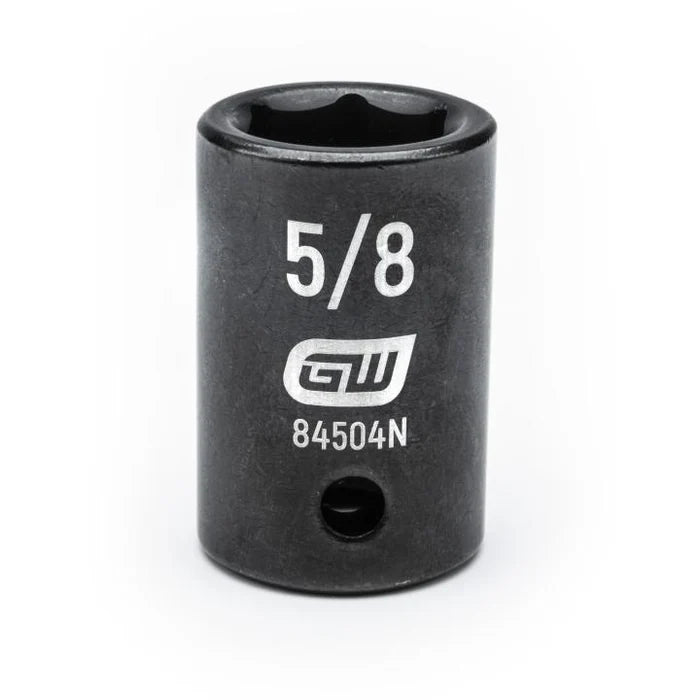 Gearwrench 84504N - 1/2" Drive 5/8" 6 Point Standard Depth Impact Socket