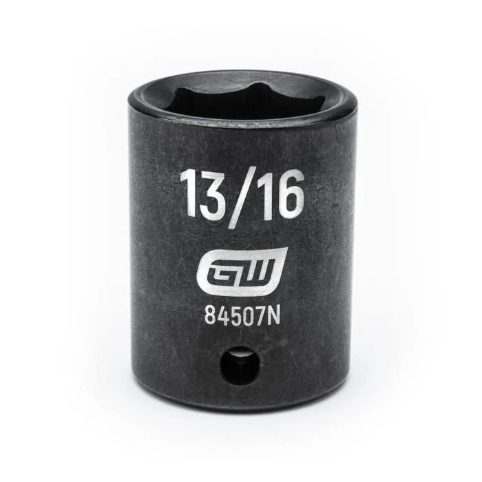 Gearwrench 84507N - 1/2" Drive 13/16" 6 Point Standard Depth Impact Socket