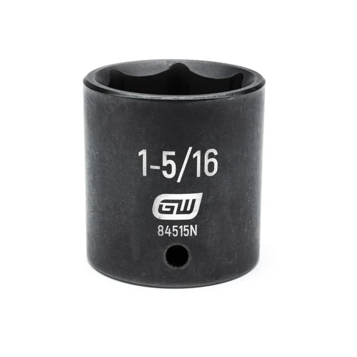 Gearwrench 84515N - 1/2" Drive 1-5/16" 6 Point Standard Depth Impact Socket