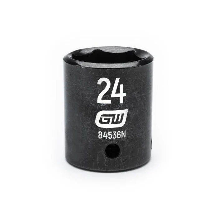 Gearwrench 84537N - 1/2" Drive 25MM 6 Point Standard Depth Impact Socket