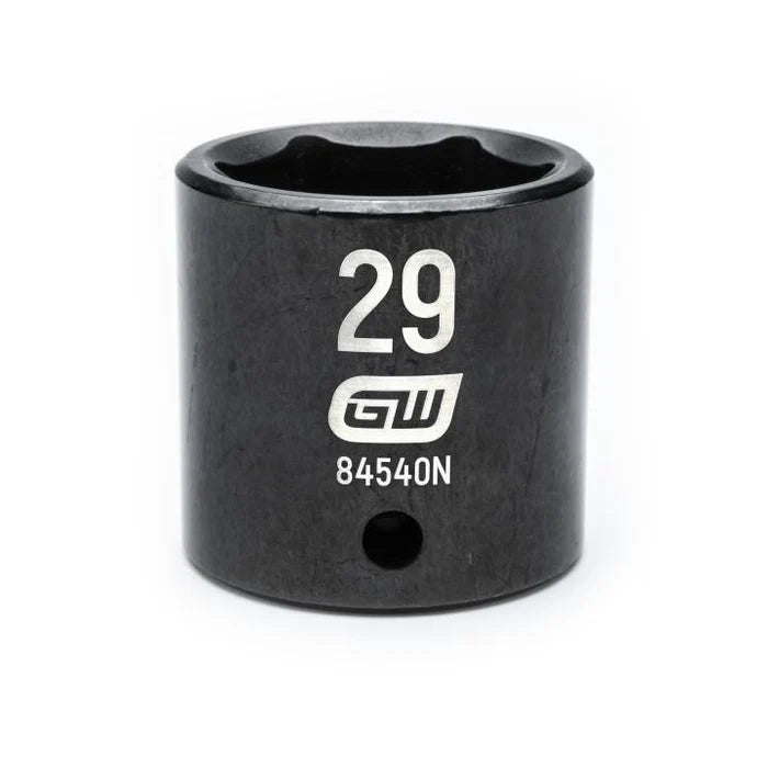 Gearwrench 84540N - 1/2" Drive 29MM 6 Point Standard Depth Impact Socket