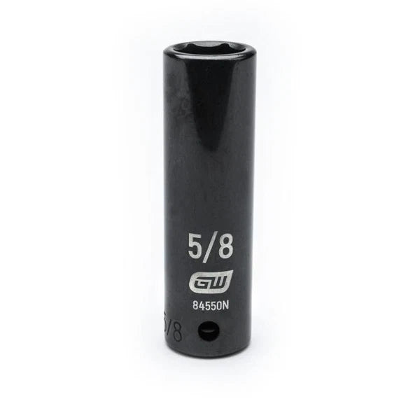 Gearwrench 84550N - 1/2" Drive 5/8" 6 Point Deep Well Impact Socket