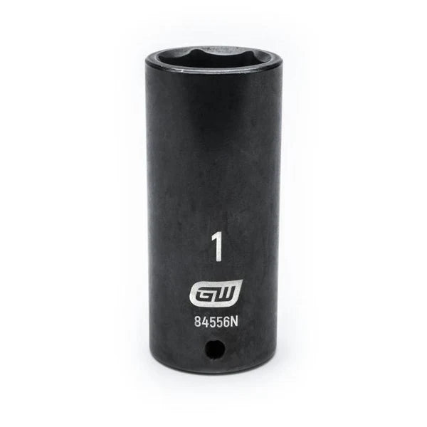 Gearwrench 84556N - 1/2" Drive 1" 6 Point Deep Well Impact Socket