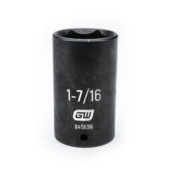 Gearwrench 84563N - 1/2" Drive 1-7/16" 6 Point Deep Well Impact Socket