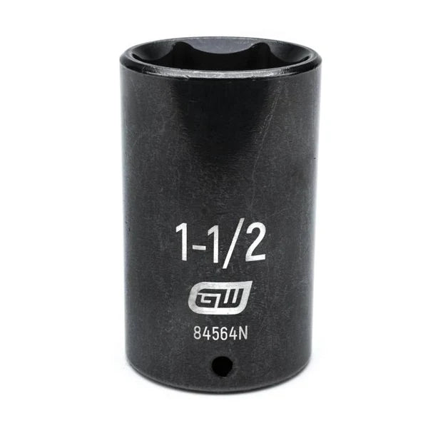Gearwrench 84564N - 1/2" Drive 1-1/2" 6 Point Deep Well Impact Socket