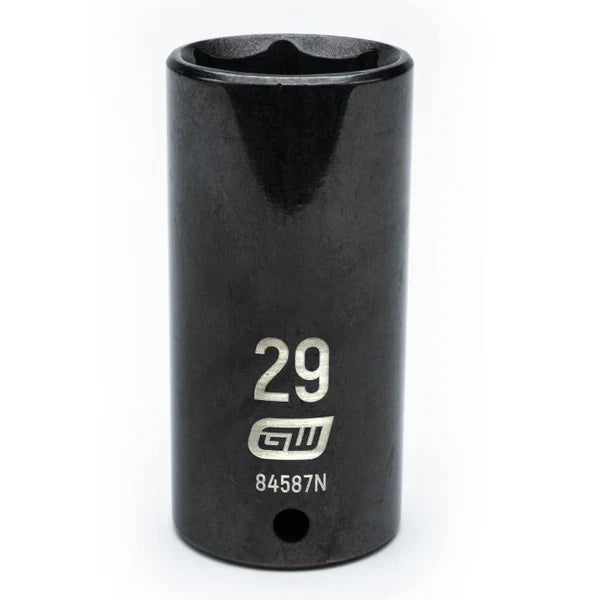 Gearwrench 84587N - 1/2" Drive 29MM 6 Point Deep Well Impact Socket
