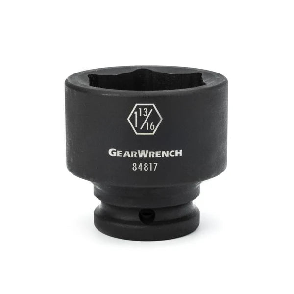 Gearwrench 84802 - 3/4" Drive 7/8" 6 Point Standard Depth Impact Socket