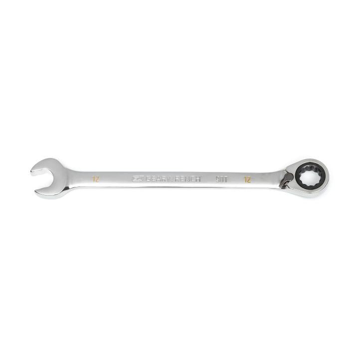 Gearrwench 86612 - 12mm 90-Tooth 12 Point Reversible Ratcheting Wrench