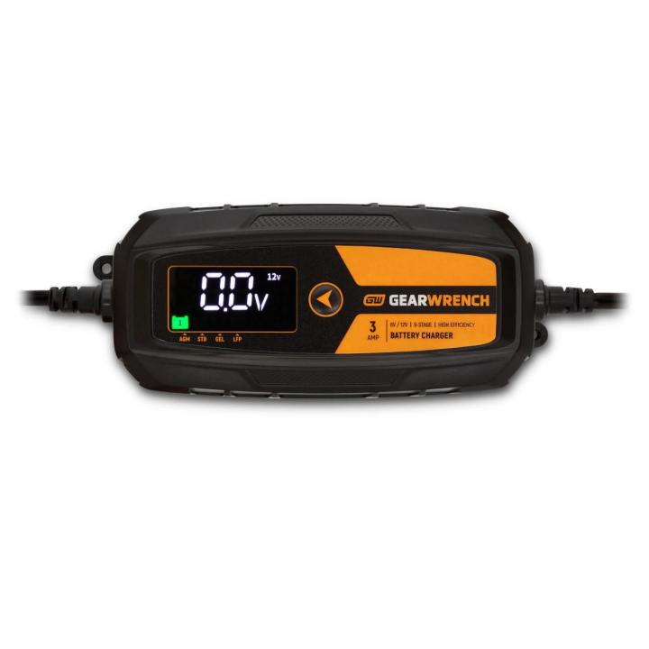 Gearwrench GWBC100 - 10A 6V/12V Battery Charger and Maintainer