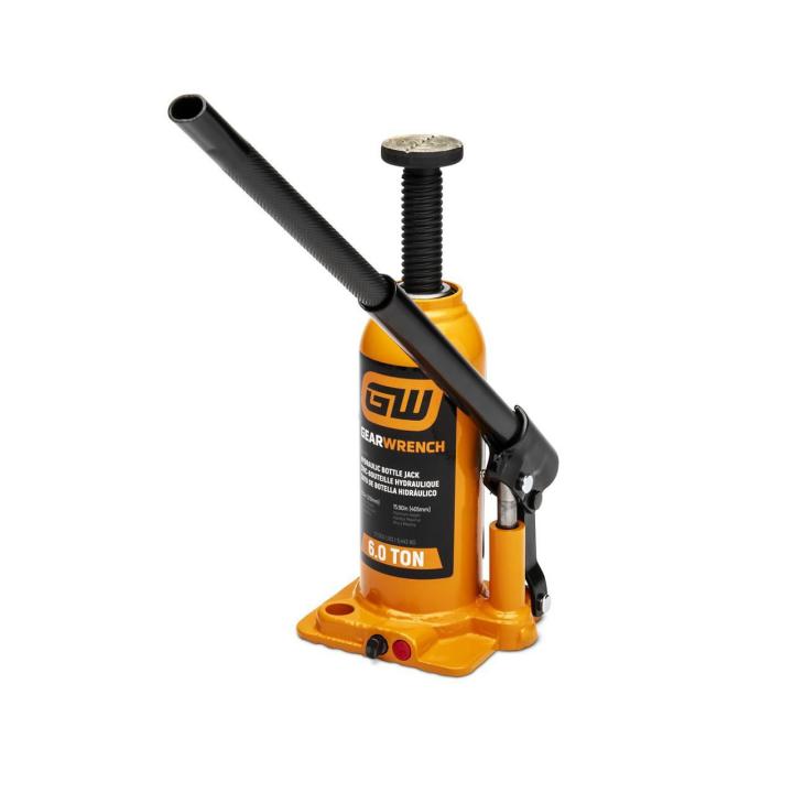 Gearwrench GWHBJ6T - 6 Ton Hydraulic Bottle Jack
