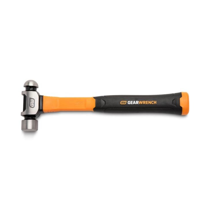 Gearwrench GWHFGBP24 - 24 oz. Ball Pein Hammer with Fiberglass Handle