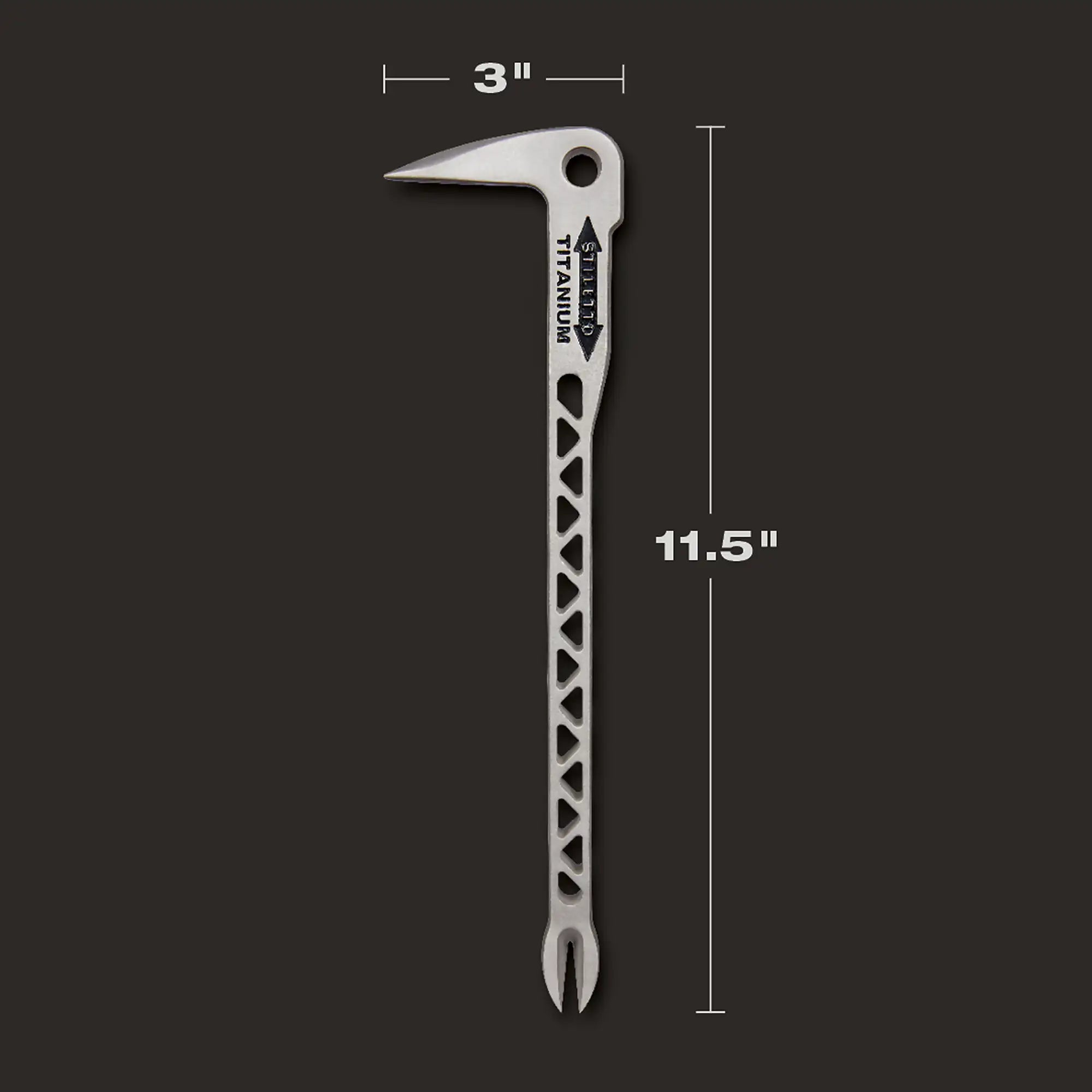Stiletto TICLW-12 - 11.5" Titanium Claw Bar
