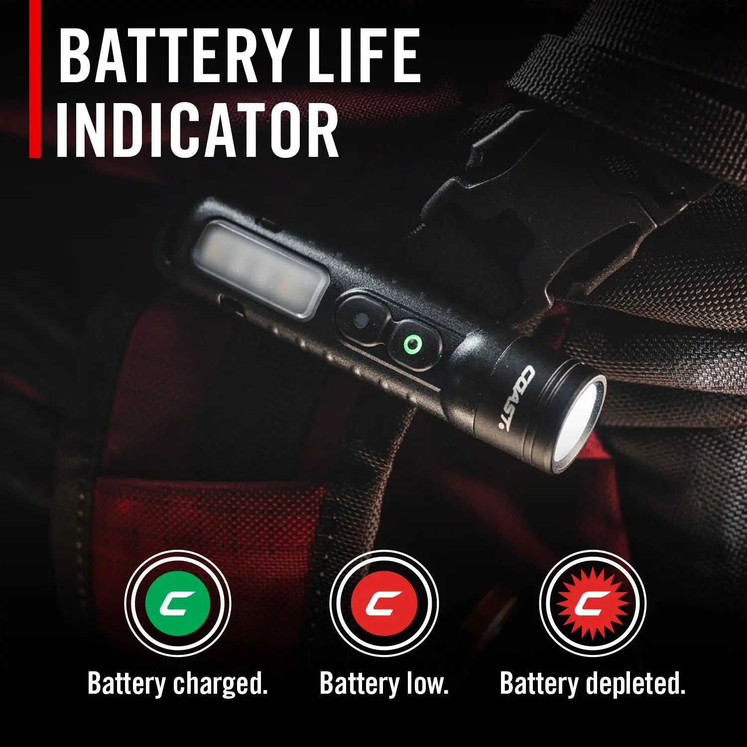 Coast 31126 - KL30R 500Lumen Flashlight