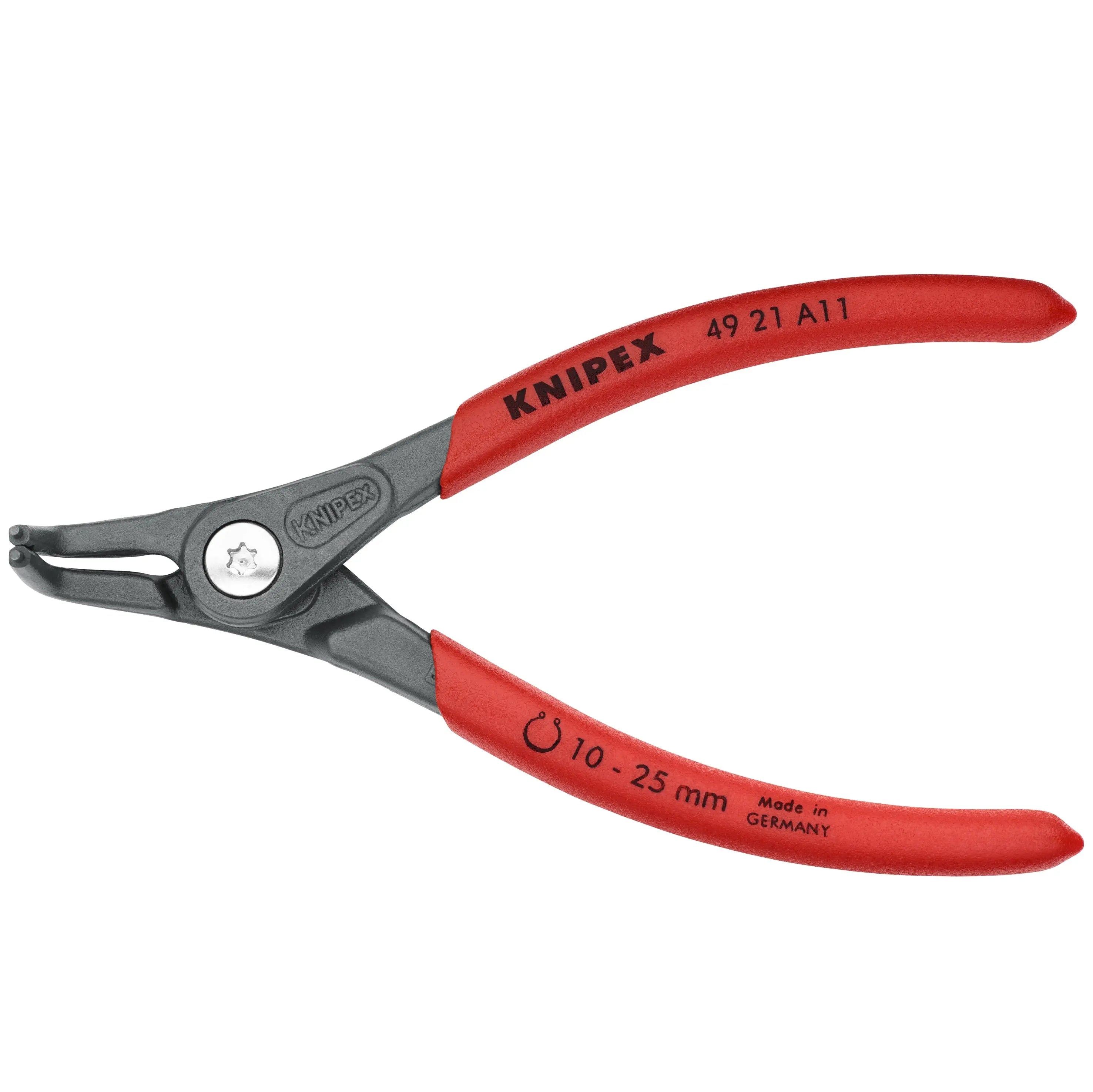 KNIPEX 4921A11 - 5 1/8" External 90° Angled Precision Snap Ring Pliers KNIPEX