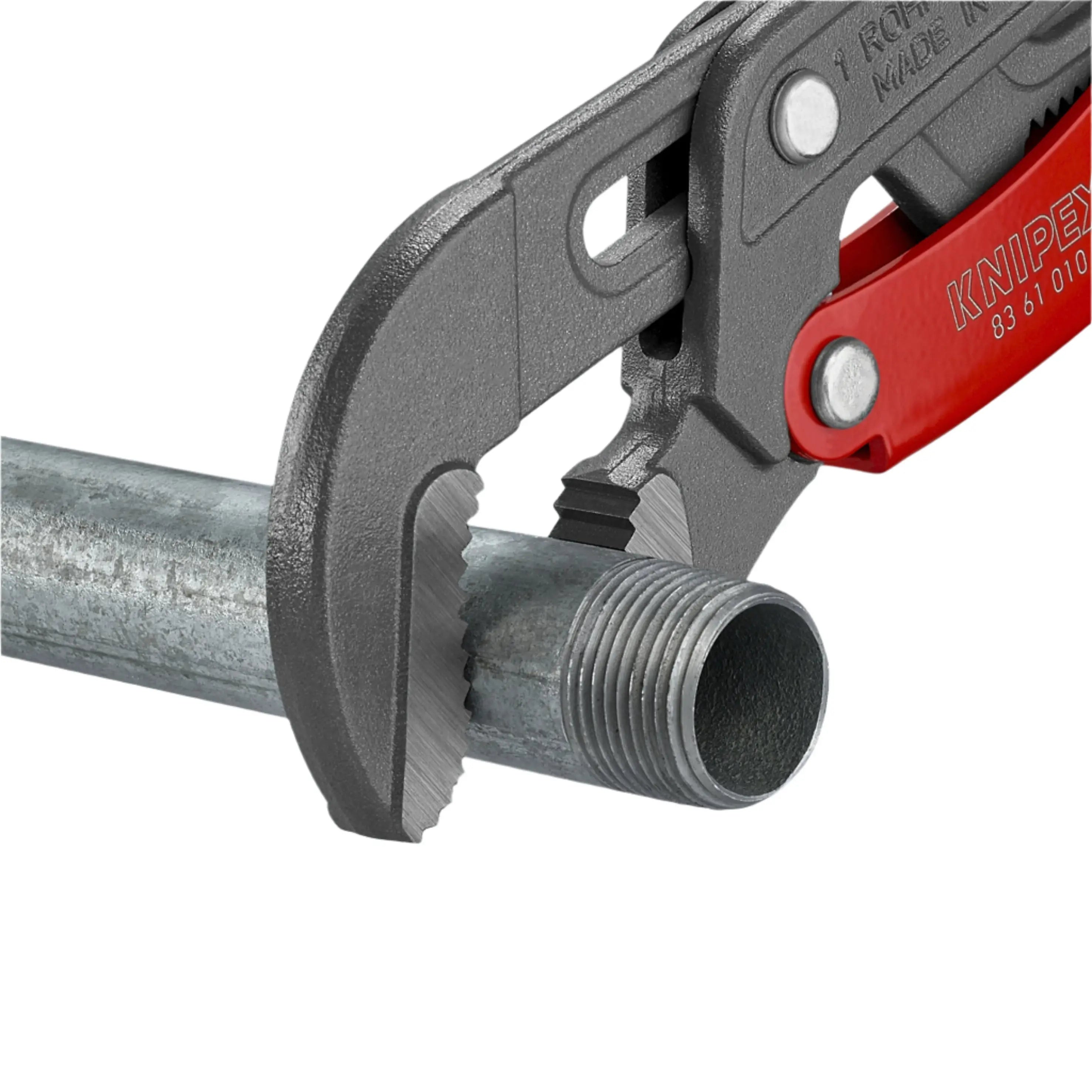 KNIPEX 8361010 - 13" Rapid Adjust Swedish Pipe Wrench-S-Type KNIPEX
