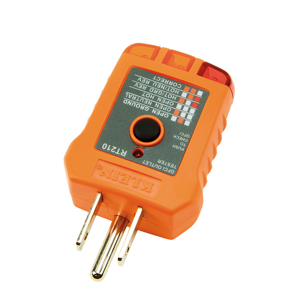 Klein KLE-RT210 - GFCI Outlet Tester - Wise Line Tools